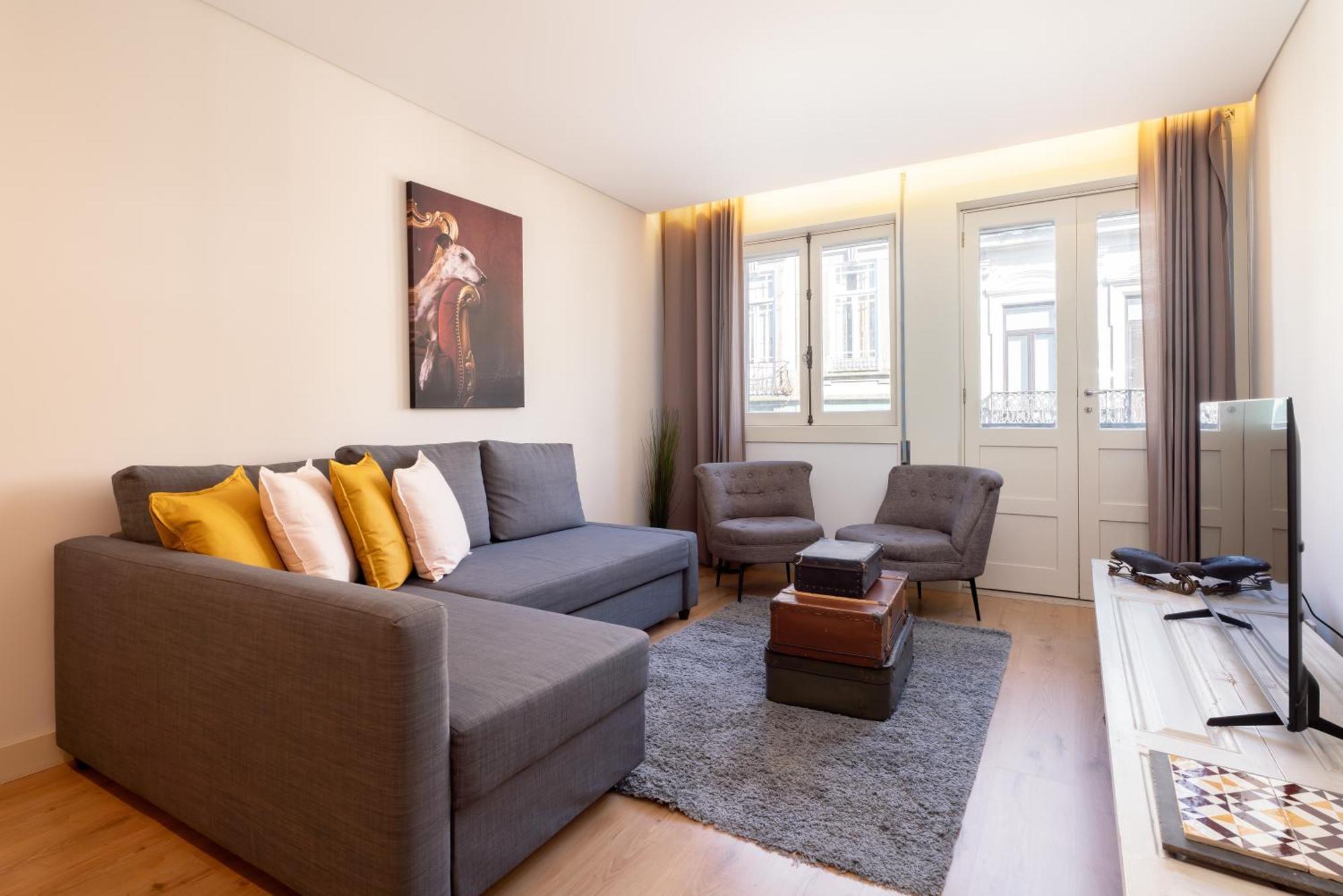 Ferienwohnung Host Wise - Colorful Bright Flat With Balcony Porto Exterior foto