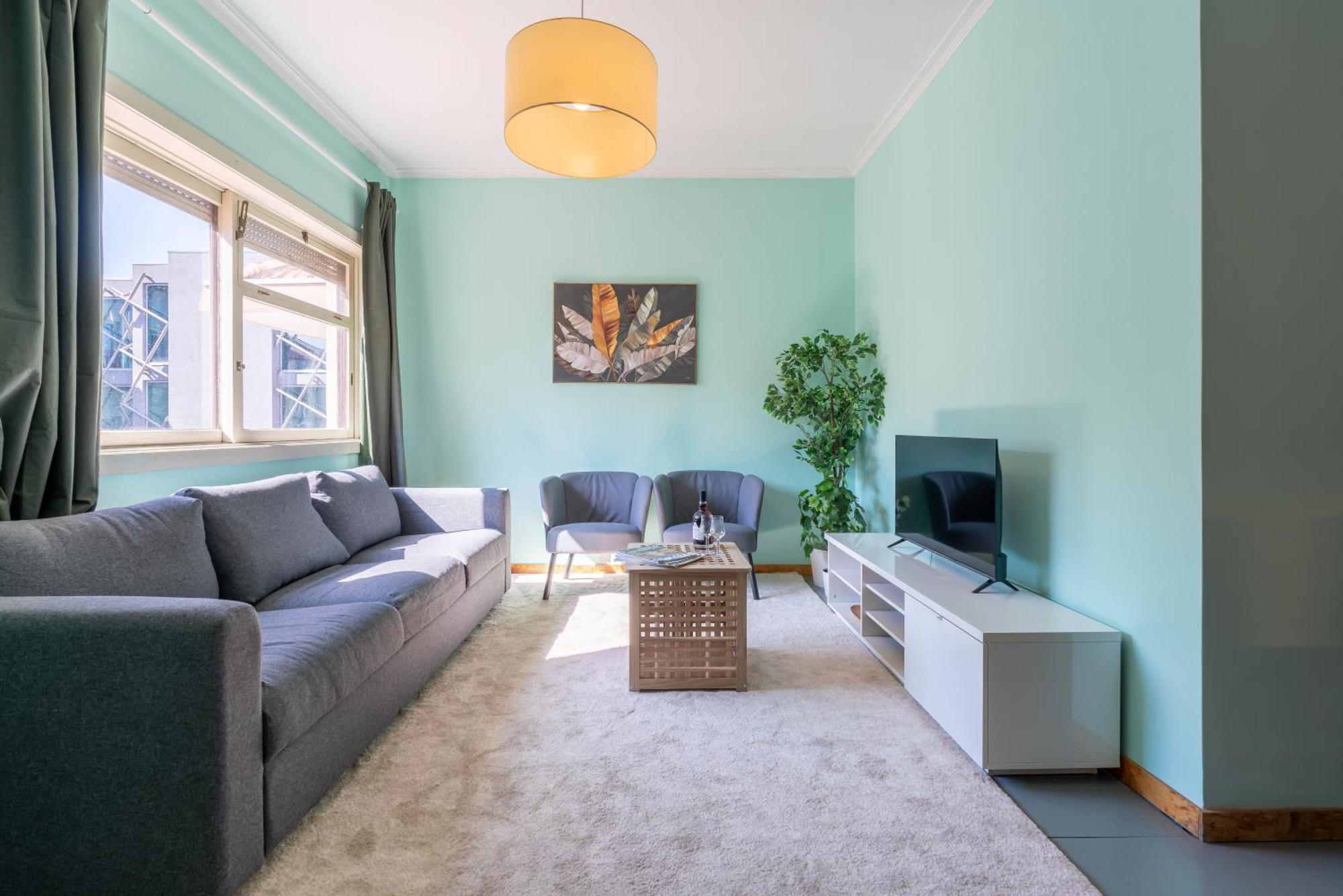 Ferienwohnung Host Wise - Colorful Bright Flat With Balcony Porto Exterior foto